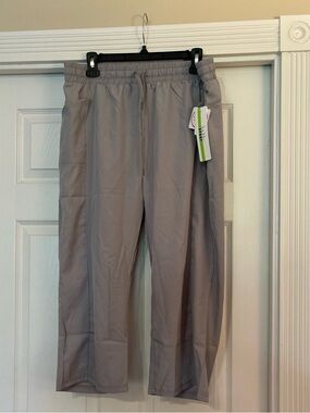 Nicole Miller Sport Grey Active Drawstring Pants